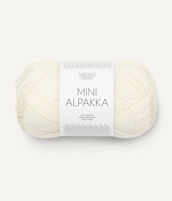 Hovedbilde MINI ALPAKKA NATUR 1012