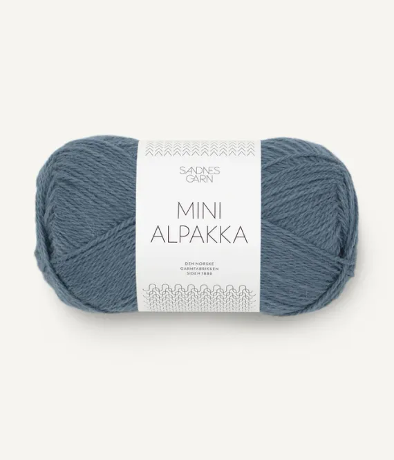 Hovedbilde MINI ALPAKKA JEANSBLÅ 6052