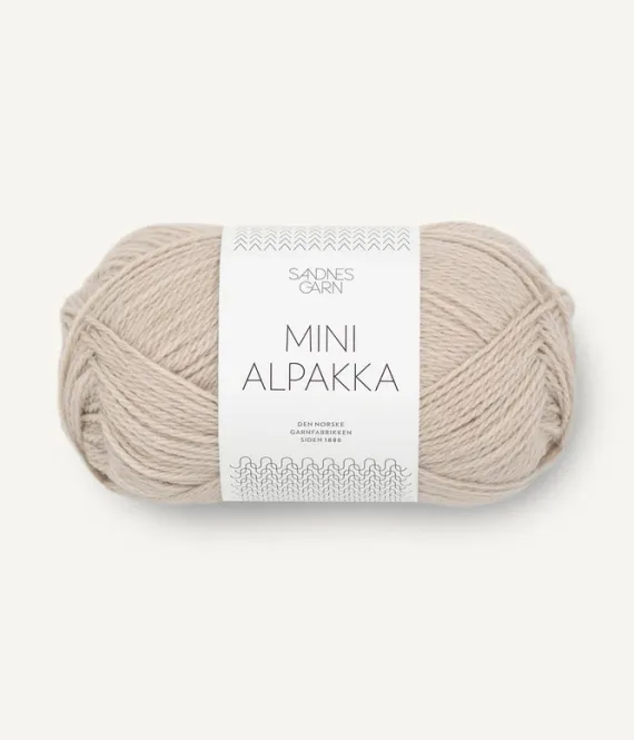 Hovedbilde MINI ALPAKKA MARSIPAN 2321
